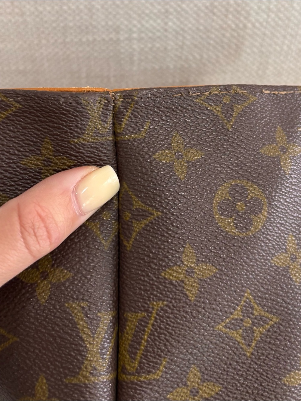 Authentic Louis Vuitton Bucket GM 1970s monogram vintage bag - Picture 6 of 14